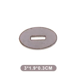 1Pc Knife Finger Guard Bolster Pommel Brass Stainless Steel DIY Knife Handle Hand Guard Blanks Fixed Blade Knife Making Parts