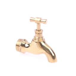 Brass Slow Boiling Faucet, Male Thread Bronze Antique Brass With Handle, Faucet Petcock Tap