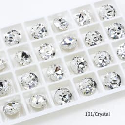 12mm 14mm Crystal Fancy Stone 3D Glitter Pointed Back Round K9 Glass Beads DIY Craft Rhinestones For Jewelry Making Clothes 3001