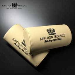 JP Pillows Junction Produce Black White Great Leather Neck Pillow Bolster Hold Throw Cushion Auto Seat Headrest Backrest