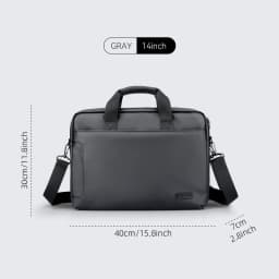 MARK RYDEN Oxford Laptop Briefcase 15.6'' Water Resistant Crossbody Tote Bag for Office Commute