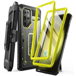 SUPCASE For Samsung Galaxy S24 Ultra Case UB Pro Full-Body Dual Layer Rugged Belt-Clip Phone Case with Built-in Screen Protector