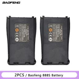 BAOFENG BF-888S Battery 3.7V 1500mAh battery for baofeng 888s BF-666S BF-777S BF-88E Compatible With baofeng 777s Walkie Talkie