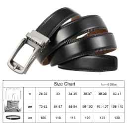 2022 Men's Genuine Leather Belt Hard Alloy Automatic Buckle Natural Cowhide 31mm Business Belt For Male Suit Non-porous Girdle