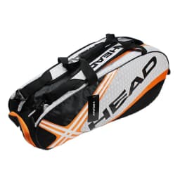 HEAD Tennis Rackets Backpack Large Capacity for 3-6 Pieces Racquets Badminton Squash Gym Bag with Separated Shoes Compartment