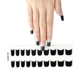 16/20/22Tips Semi-Cured Gel Nail Patch Adhesive Sliders Long Lasting Full Gel Nail Stickers DIY Manicure Harden In UV Lamp Need