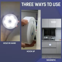 Night Light LED With PIR Motion Sensor Rechargeable USB Kitchen Cabinet RGB Lamp For Bedroom Room New Year Decoration