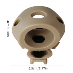 BOOIU Helmet Flashlight Holder Clip for Fast Tactical Helmet Mount Clamp Adapter 60 Degree Universal Rail Helmet Accessories