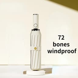 72 Bone Super Strong Windproof Automatic Folding Reinforced Large Rainproof Sun Protection Women Men Umbrella