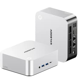 AOOSTAR MACO Mini PC AMD Ryzen 7 H255, 24GB RAM 1TB SSD, Gaming & Office Desktop, with OCuLink & USB4, Support External GPU, Ope