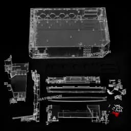 NEW Full Set For Wii Full Case Cover Housing Shell With Buttons Transparent Black Color Housing Shell Case For Wii Gaming Consol