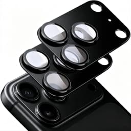NNBILI 2Pcs For IPhone 18 Pro Max Camera Lens Protector - Premium 9H Tempered Glass With Strong Adsorption Case-Friendly Design