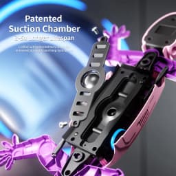 2.4G RC Car Wall Climbing Gecko Electric Simulation Lizard Light Chameleon RC Wall Climbing Car Children Birthday Gift
