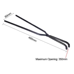 Professional Crucible Tongs for Gold Silver Smithing High Heat Resistant Melting Furnace Holder Clamp Jewelry Casting Tools