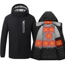 15 Areas Heated Jacket USB Men's Women's Winter Outdoor Electric Heating Jackets Warm Sports Thermal Coat Clothing Heatable Vest