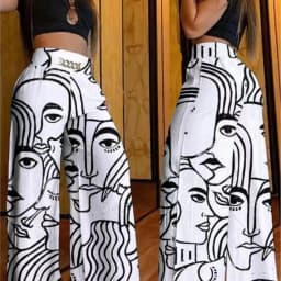 Summer Chain Decor High Waist Wide Leg Pants New Spring Elegant Women Black Casual Pocket Loose Street Trousers Y2k Long Pant