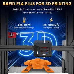 JAYO PLA Plus 3D Printer Filament 5 Rolls Filament PLA PLUS 23 Colors 1.75mm FDM 3D Printer Materials Support Free Combination