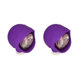 2pcs LED Shoe Lights Charms Sandal Buckle PVC Accessories Clogs Garden Shoes HeadLight 3 Lighting Modes 
