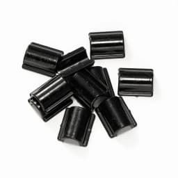 100pcs Rubber Bow Band Base Cabochons Connector For DIY Needlework Elastic Hair Bow Hairpin Jewelry Accessories Making Supplies