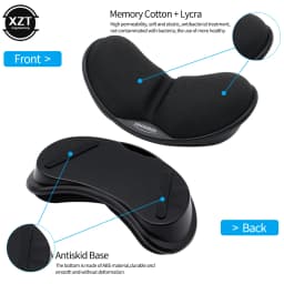 3D Wrist Rest Memory Foam Gaming Mouse Pad Comfort Rubber Hand Wrist Rest Mouse Mat Ergonomic Healthy Design for PC Computer