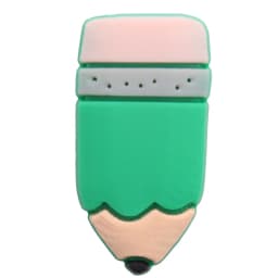 1PVC Schoolbag Pencil Study Styles Children Sandals Shoe Charms Cute Shoe Decorations Clog DIY Wristband Charms
