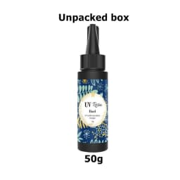 UV Resin - 100g Crystal Clear Hard Type UV Glue Ultraviolet Curing Epoxy Resin for DIY Jewelry Making, Craft Decoration