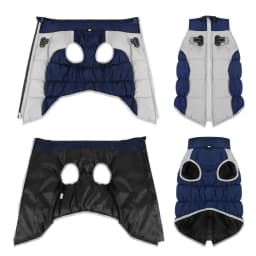 Dog Clothes for Large Dogs Waterproof Dog Coat Warm Dog Jacket for French Bulldog Wilma Autumn Winter Dog Accessories