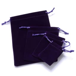 10Pcs Mini Velvet Drawstring Jewelry Pouches Reusable Gift Storage Bags For Rings Bracelets Earrings Small Accessories Packaging