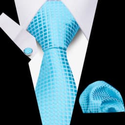 Men Business Tie Set Classic Plaid Dot Necktie Cufflinks Stripe Handkerchief For Wedding High Quality Formal Gravata Accessories