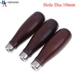 3Pcs/lot Wooden File Handle Replacement For Woodworking File Craft Polishing Hand Tool