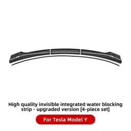 YZ Front Hood Dust Proof Seal Waterproof Strip For Tesla Model Y 3 Car Accessories Air inlet protective cover 2018-2023