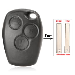 Jingyuqin 2/3 Buttons Remote Car Key Shell Cover Case Styling For Renault Dacia Modus Clio 3 Twingo Kangoo 2 Fob