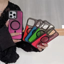 Night Light Liquid Quicksand Magnetic Case for IPhone 17 Air 16 E 15 14 13 Pro Max Plus 16E 17Pro Magsafe Mag Safe Phone Cover