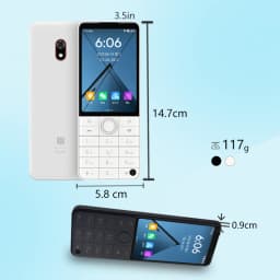 Qin Smart Phone F22 Pro Google Available Android 12 4G Smart Touch Screen Keyboard keys Mobile Phone 4 64GB