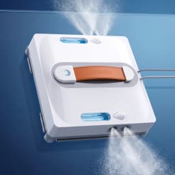 Lubluelu Robot Window Washer 8-Layer Safety Protection 9000Pa Suction Intelligent Path Edge Cleaning Home Glass Cleaning Robot
