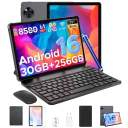 Anyreal U11 Pro VIP Edition Tablet PC, WiFi Version, Android 16, 11 Inch HD IPS 90Hz Display, 30GB RAM(6+24) +256GB ROM, Unisoc T7200 Octa Core, 8580mAh Battery, 13MP+5MP, Dual Speakers, 3.5mm Jack, Face Unlock, Widevine L1, FM & Navigation
