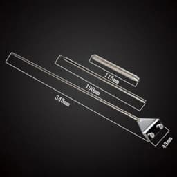Aquarium Stainless Steel Fish Tank Algae Scraper Blade Aquatic Water Live Plant Glass Cleaner