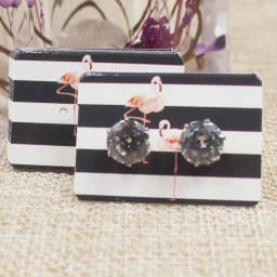 100PCS 3.5*2.5cm Multi Color Paper Cute Stud Earring HangTag Card Jewelry Display Packing Card