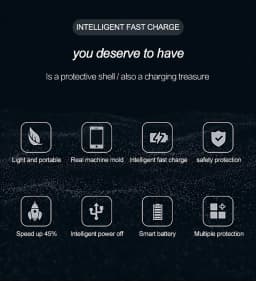 smart Battery Case for iPhone 14 13 12 11 Pro Max iPhone XS Max XR 5 6 7 8 Plus SE2 3 Portable Power Bank Charging Charger Cover