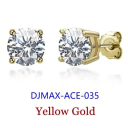 Premium 0.5-2ct Moissanite Diamond Stud Earrings for Women Orginal 925 Sterling Silver Screw Back Women Moissanite Earring 2026