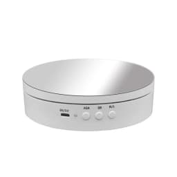 Photography Turntable Electric Rotating Display Stand 360 Degree with Remote Control Motorized Turntable for Photos or Videos