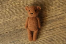 Newborn Photography Props Handmade Dolls Knitted Rabbit Bear Baby Photography Studio Accessoires