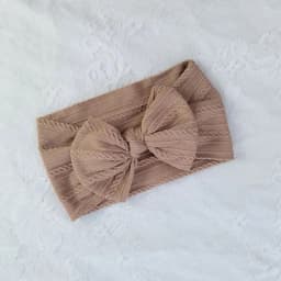 1/3/4/6Pcs Solid Color Baby Headband Bow Children Hair Band Elastic Nylon Newborn Soft Turban Headwrap Kid Hair Accessories