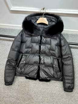Lagabogy 2025 Winter Women White Duck Down Jacket Real Fox Mink Fur Collar Female Short Warm Puffer Coat Vintage Hooded Parkas