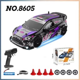 AE86 RC Drift Racing Car 1/24 4WD 30KM/h High Speed with Light 2.4G Radio Controlled Vehicle Model Race Competition Toy for Boys