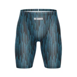 Summer Men's Pro Swim Jammer Athletic Practice Knee-Length Swimsuit Short New Swimming Trunks Beach Tights Shorts Surf Pants