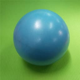 Frosted Small Mini Yoga Ball 25cm Straw Pilates Inflatable Gymnastics Fitness Children's Toy Balloon