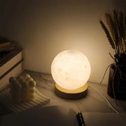 1PC Spherical Table Lamp LED Bedside Lamp Warm Bedroom Nightlight Simple Atmosphere Lamp