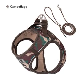 SMALL COMBINATION Small Dog Harness Leash Set Soft Reflective for Puppy Cat Harness Pet Vest Chihuaahua Sausage Outdoor Walking