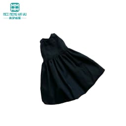 Fits 28-30cm Blyth OB22 OB24 Dolls, Trendy Sleeveless Black Dress, T-Shirt, Casual Pants, doll Gift